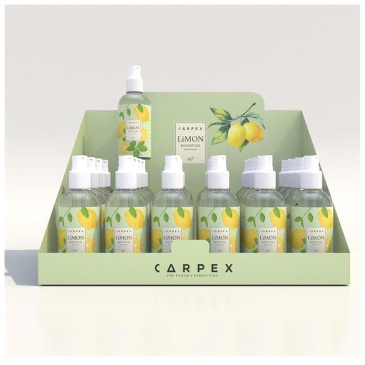 Carpex Limon Kolonya 100 ml 24'lü