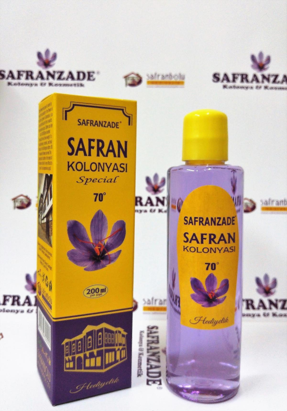 Safranzade Mor Safran Kolonya 200 ml