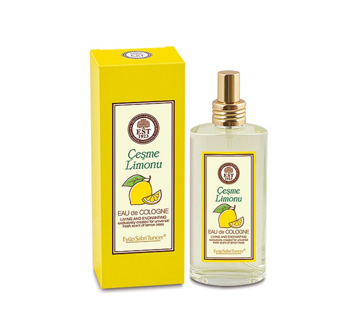 Eyüp Sabri Tuncer Çeşme Limonu Cam Şişe Kolonya 150 ml