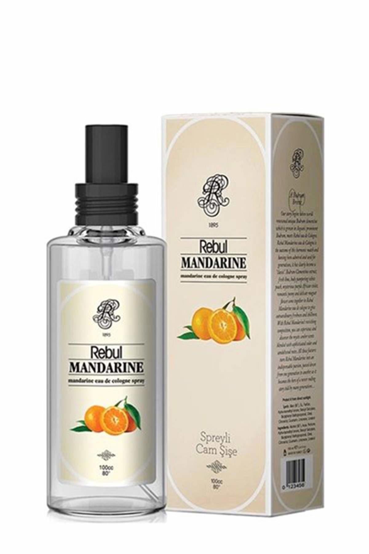 Rebul Mandalina Cam Şişe Kolonya 100 ml