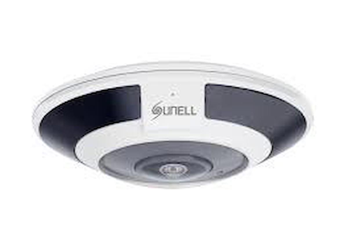 Sunell SN-IPV57/80ECDR/B 1 Ethernet Mini 1 Kameralı 360 Derece Dönen Gece Görüşlü IP Dış Mekan Kablolu Güvenlik Kamerası