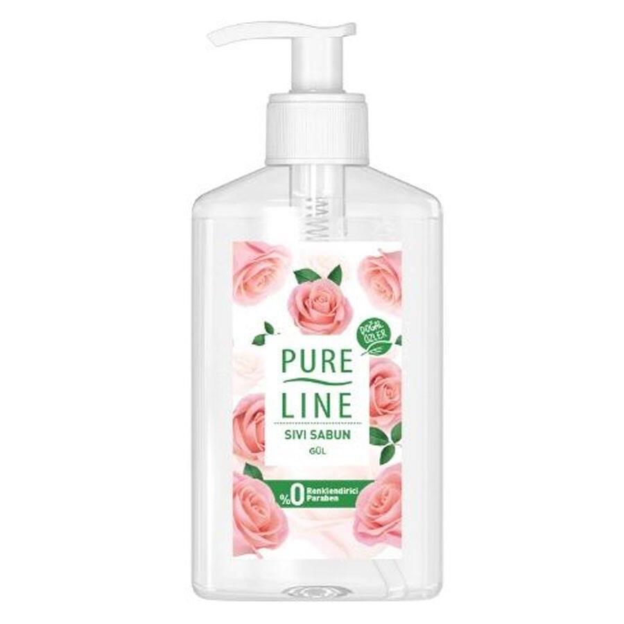 Pure Line Gül Sıvı Sabun 280 ml Tekli