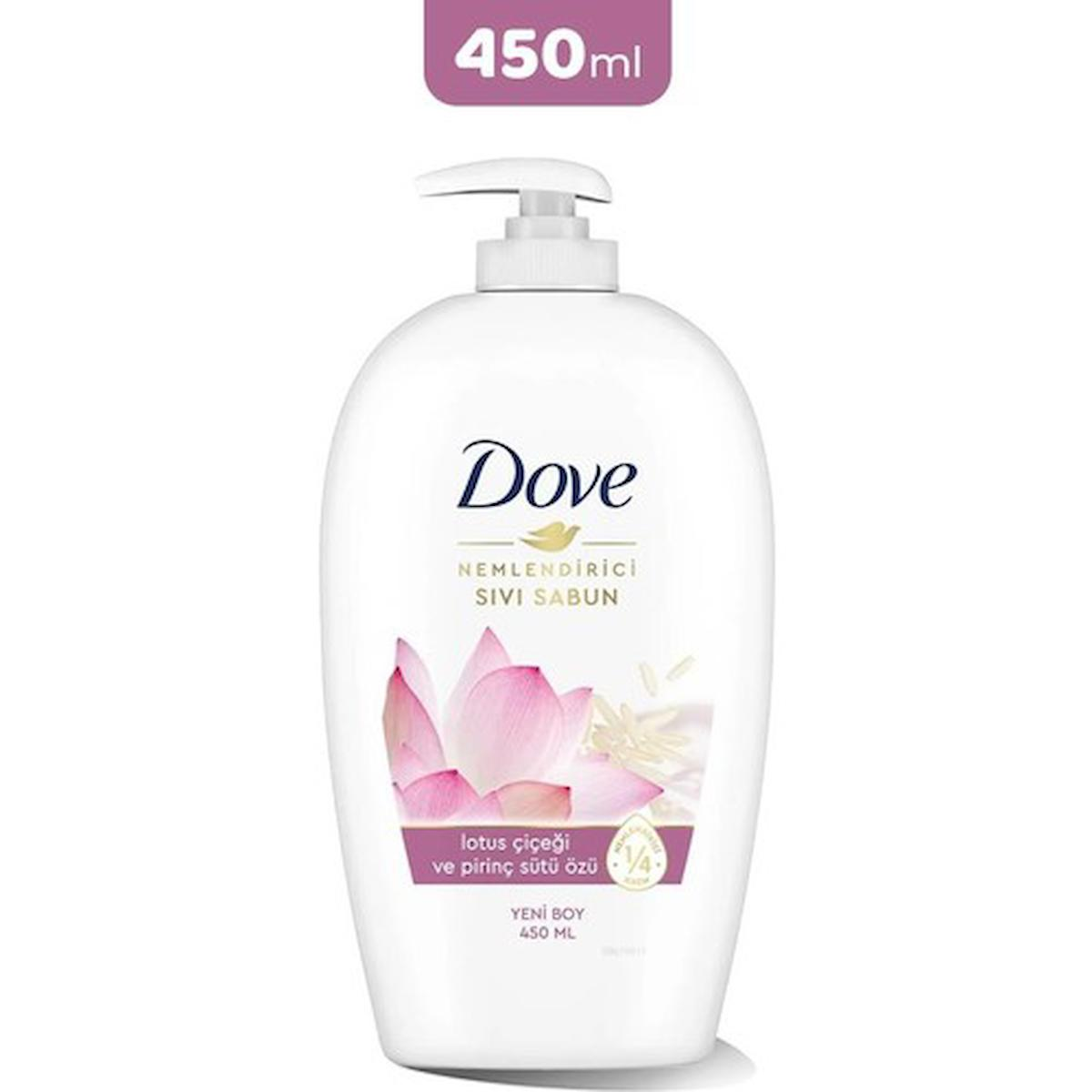 Dove Lotus Çiçeği Nemlendiricili Sıvı Sabun 450 ml Tekli