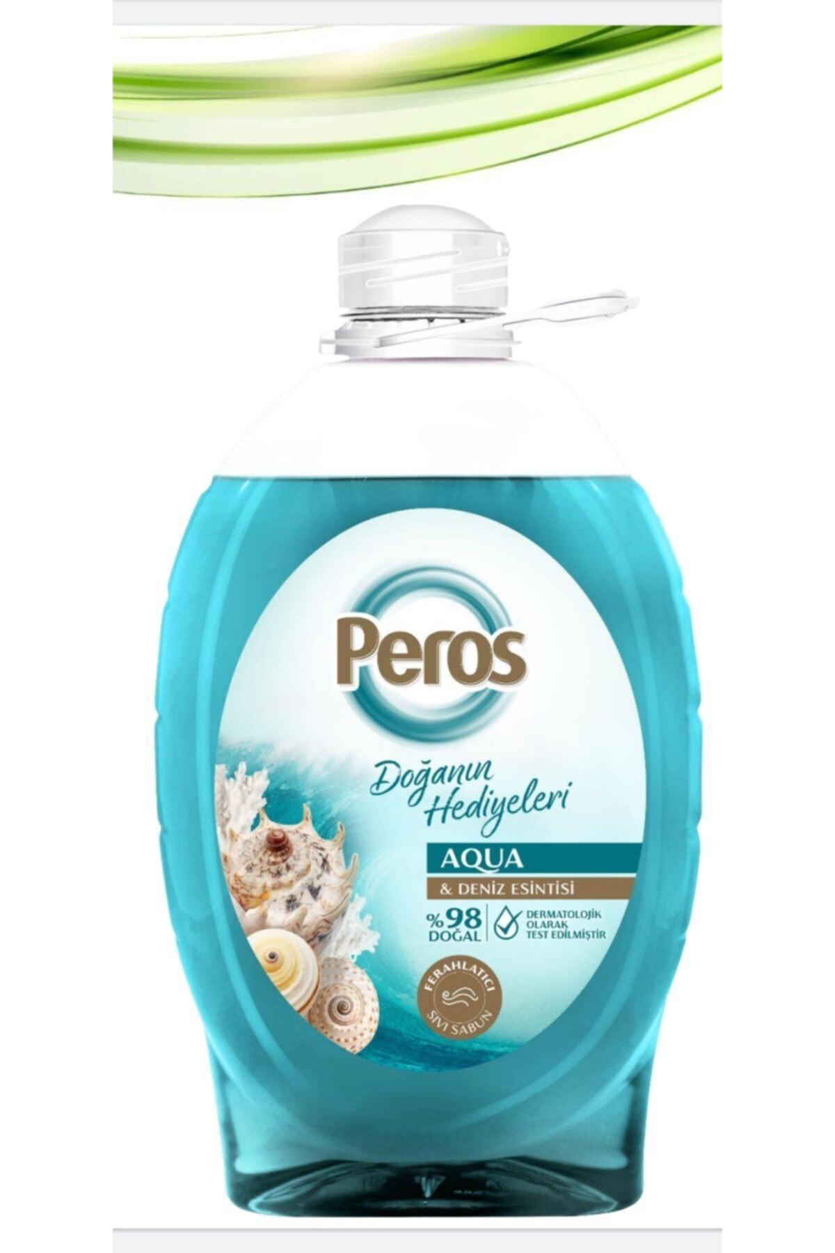 Peros Aqua Deniz Esintisi Nemlendiricili Sıvı Sabun 6 ml Tekli