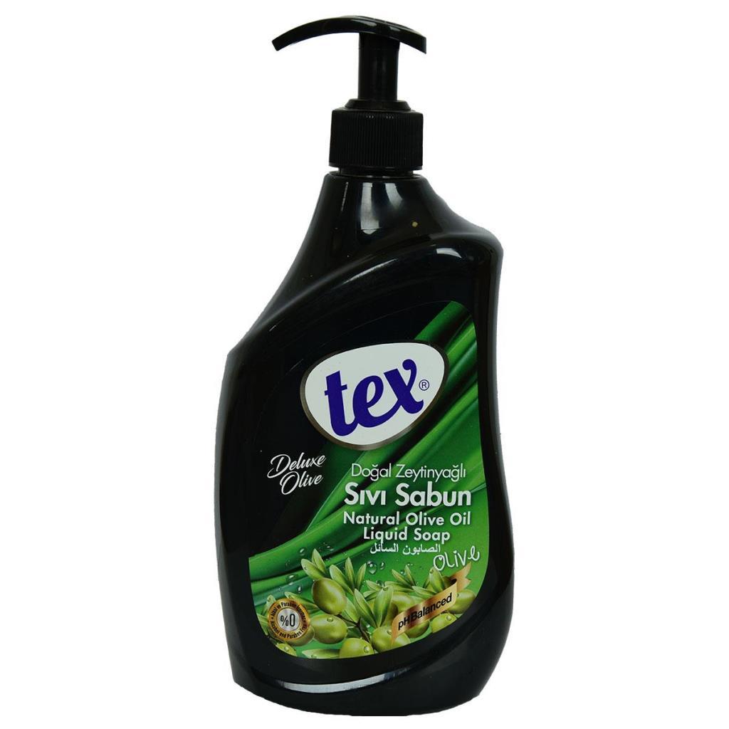 Tex Zeytinyağlı Nemlendiricili Sıvı Sabun 750 ml Tekli
