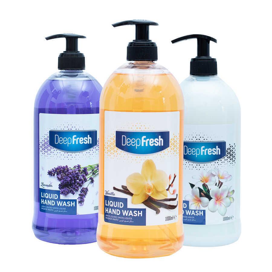 Deep Fresh Defne Yaprağı Nemlendiricili Sıvı Sabun 3 x 1 lt 3'lü