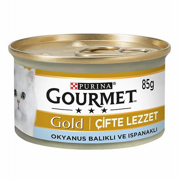 Purina Gold Okyanus Balığı Yetişkin Yaş Kedi Maması 24x85 gr