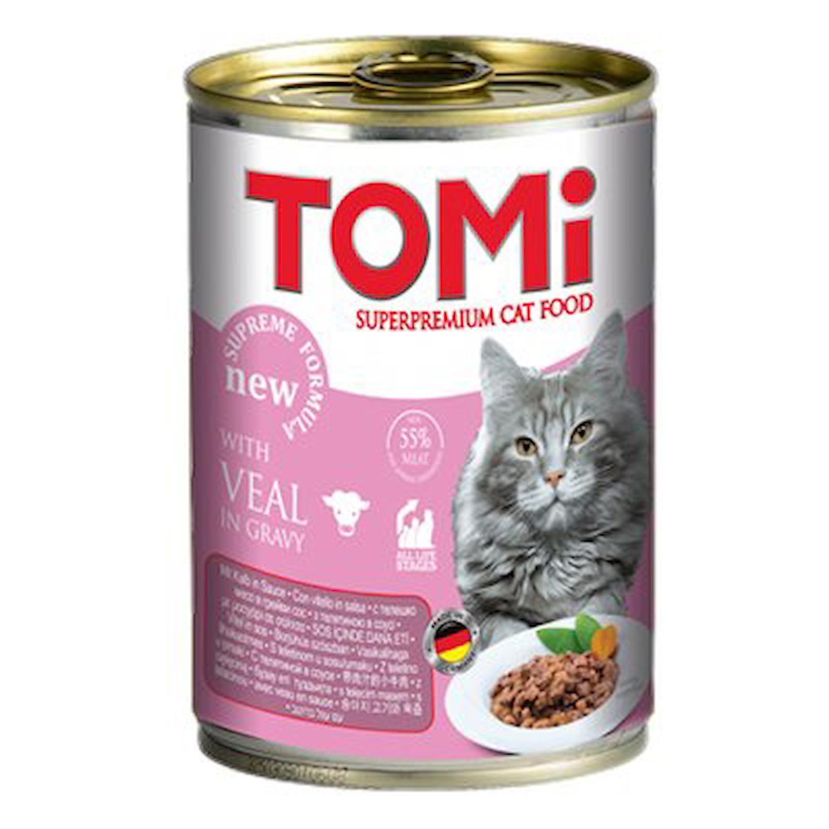 Tomi Superpremium Dana Etli Yetişkin Yaş Kedi Maması 400 gr