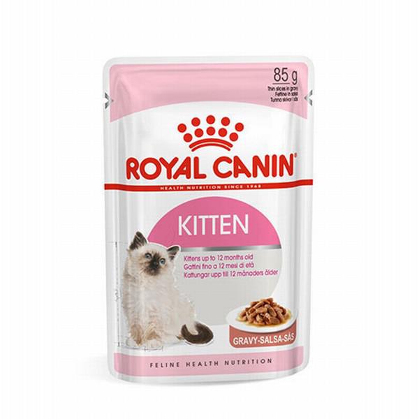 Royal Canin Kitten Etli Yavru Yaş Kedi Maması 12x85 gr