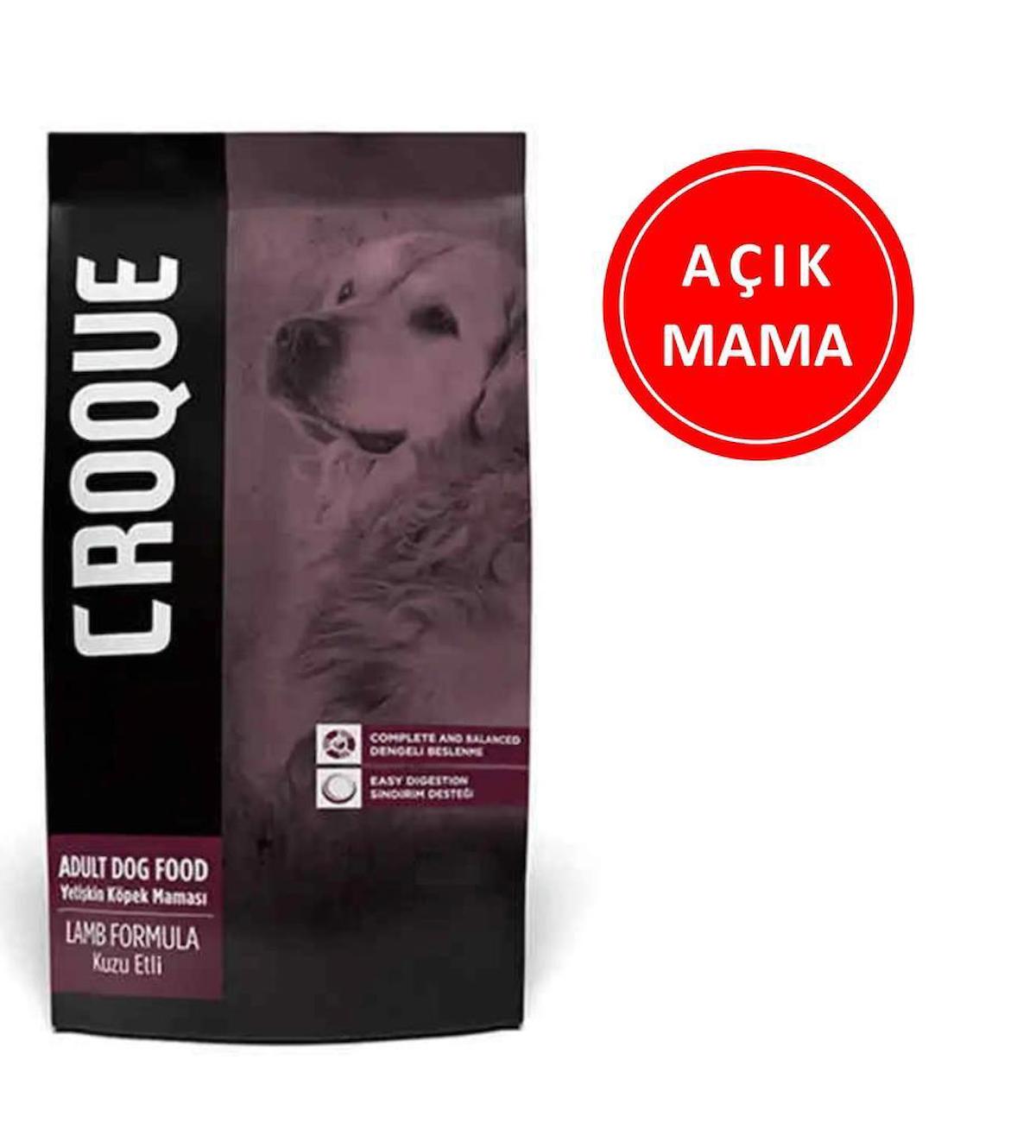 Croque Kuzu Etli Tüm Irklar Yetişkin Kuru Köpek Maması 1 kg