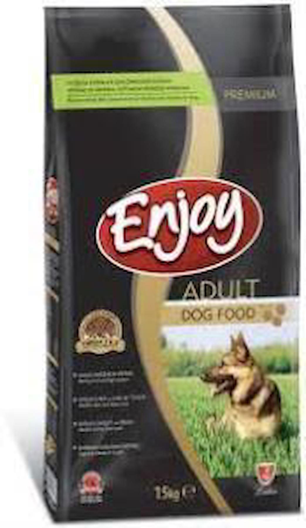 Enjoy Premium Tavuklu Tüm Irklar Yetişkin Kuru Köpek Maması 15 kg