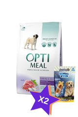 Optimeal Super Premium Ördekli Küçük Irk Yetişkin Kuru Köpek Maması 4 kg