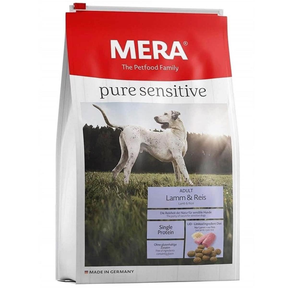 Mera Pure Sensitive Kuzu Etli Tüm Irklar Yetişkin Kuru Köpek Maması 4 kg