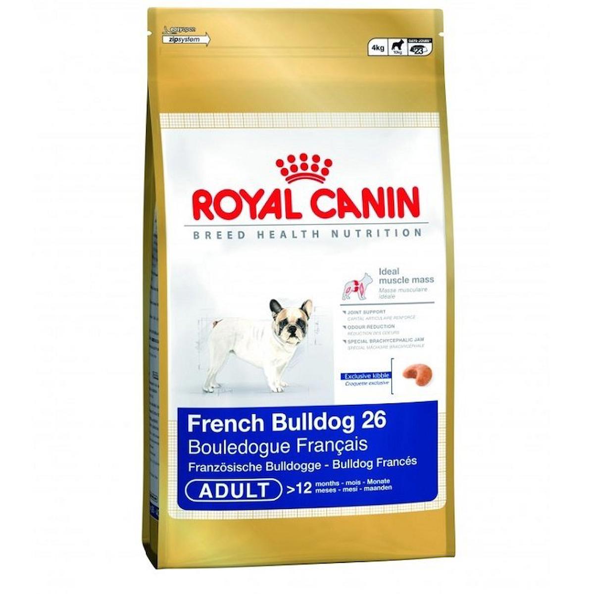 Royal Canin Breed Health Nutrition French Bulldog Tüm Irklar Yetişkin Kuru Köpek Maması 3 kg