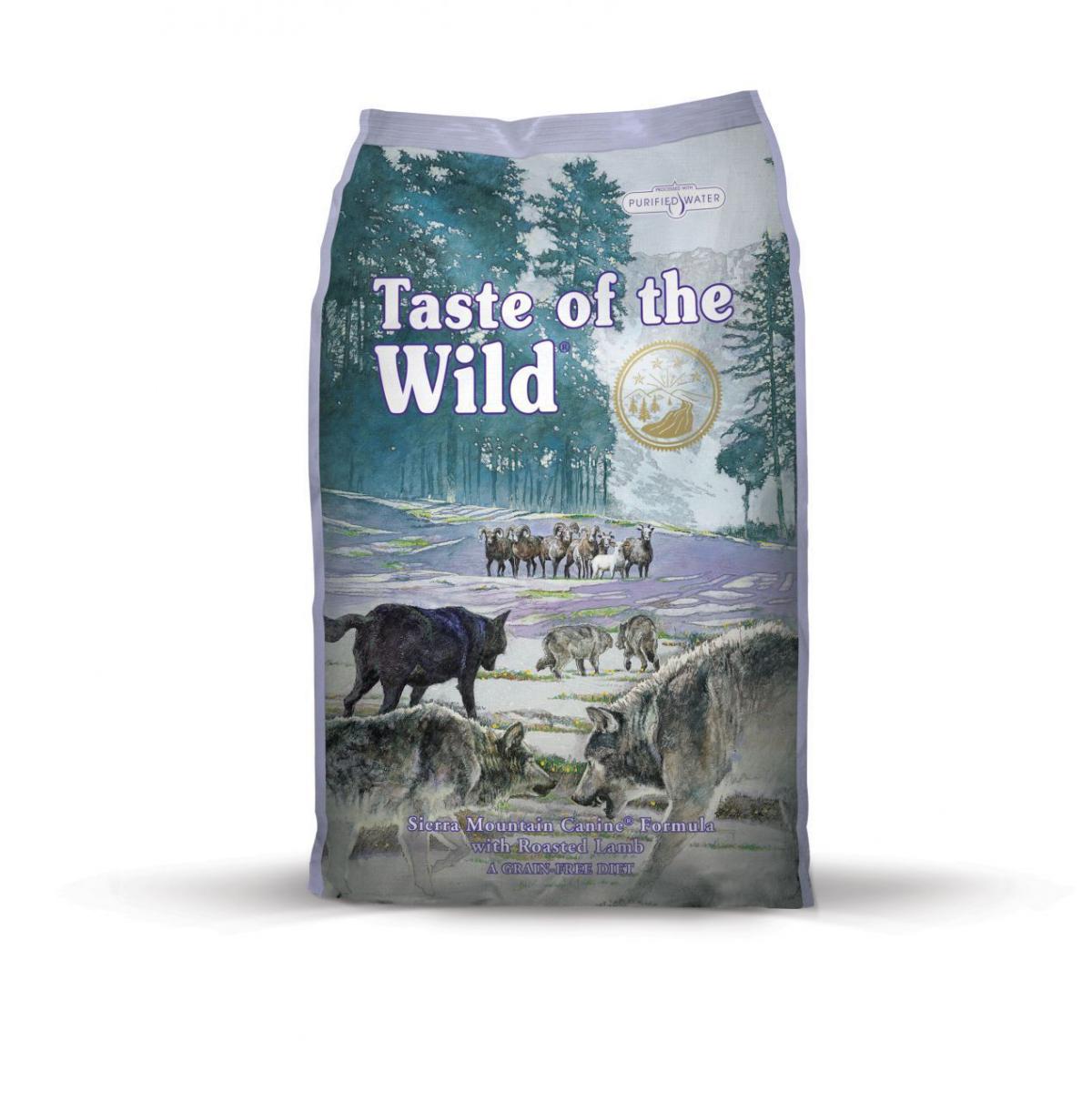 Taste Of The Wild Sierra Mountain Tüm Irklar Yavru ve Yetişkin Kuru Köpek Maması 12.2 kg