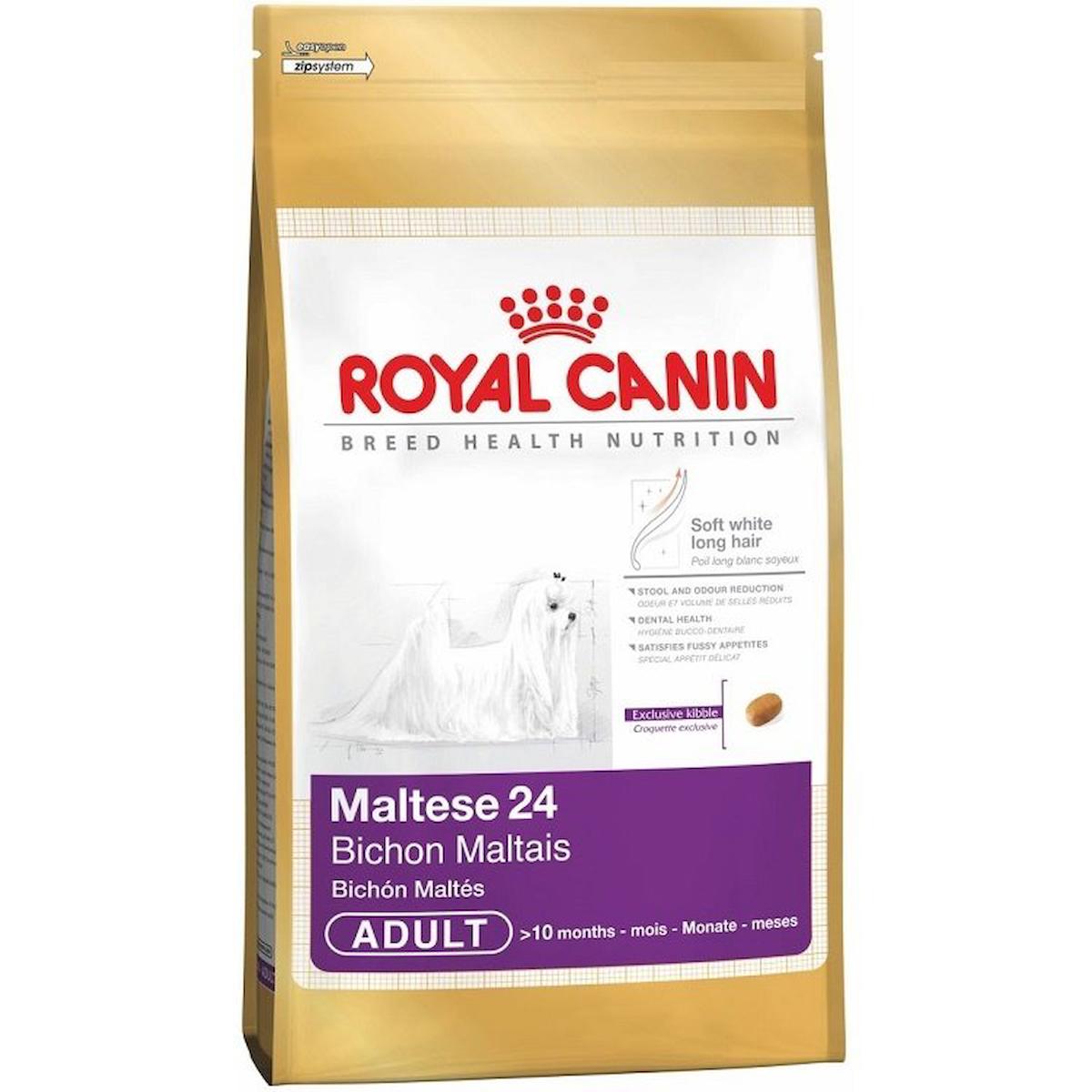 Royal Canin Breed Health Nutrition Maltese Tüm Irklar Yetişkin Kuru Köpek Maması 1.5 kg