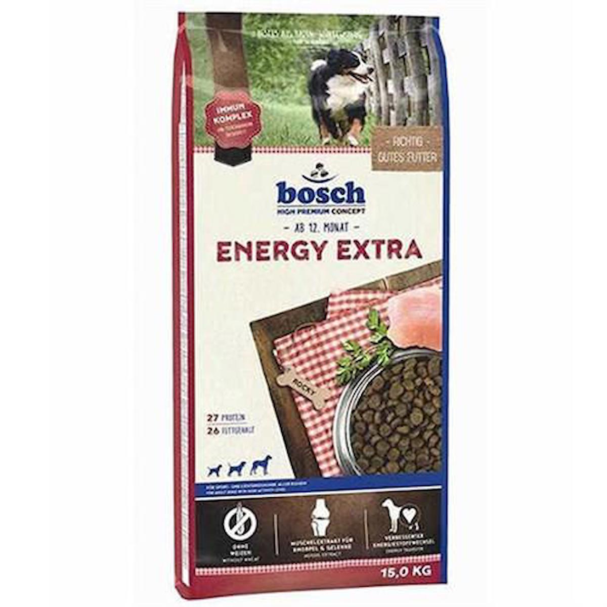 Bosch Energy Extra Tüm Irklar Yetişkin Kuru Köpek Maması 15 kg