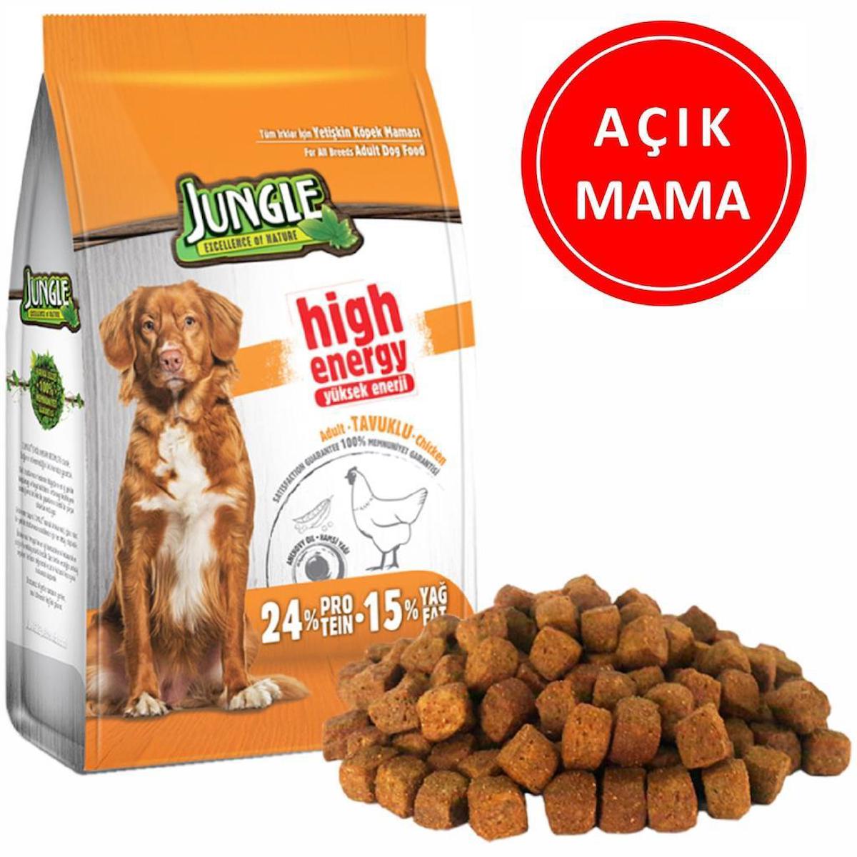 Jungle High Energy Tavuklu Tüm Irklar Yetişkin Kuru Köpek Maması 1 kg