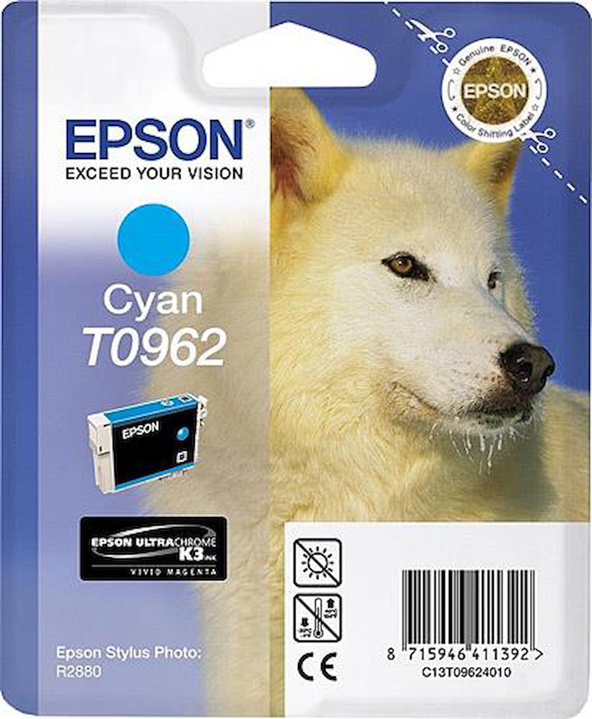 Epson T0962 Orijinal Mavi Mürekkep Kartuş