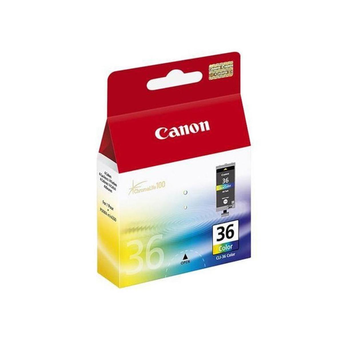 Canon CLI-36 Orijinal Renkli Mürekkep Kartuş