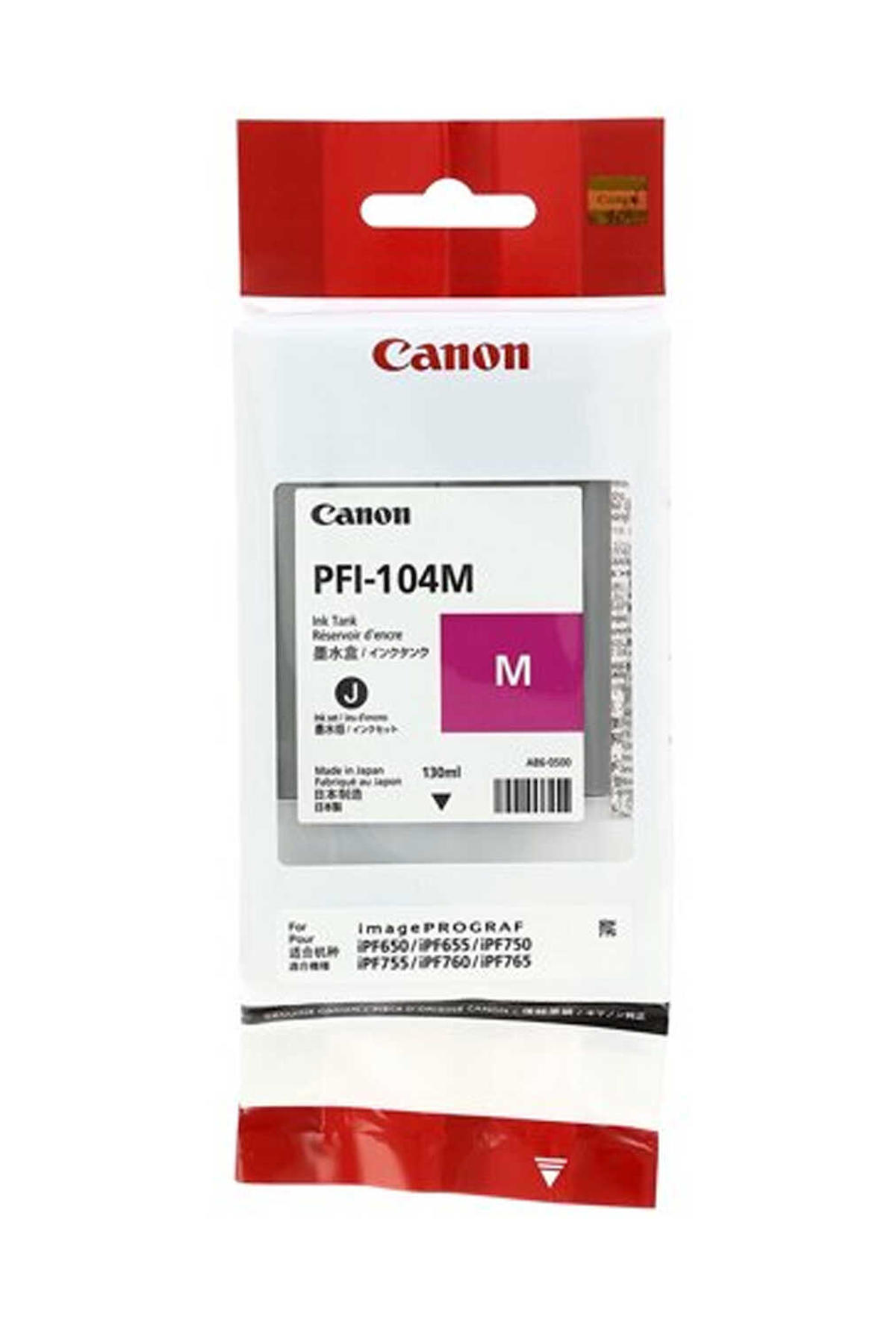 Canon PFI-104M Orijinal Kırmızı Mürekkep Kartuş