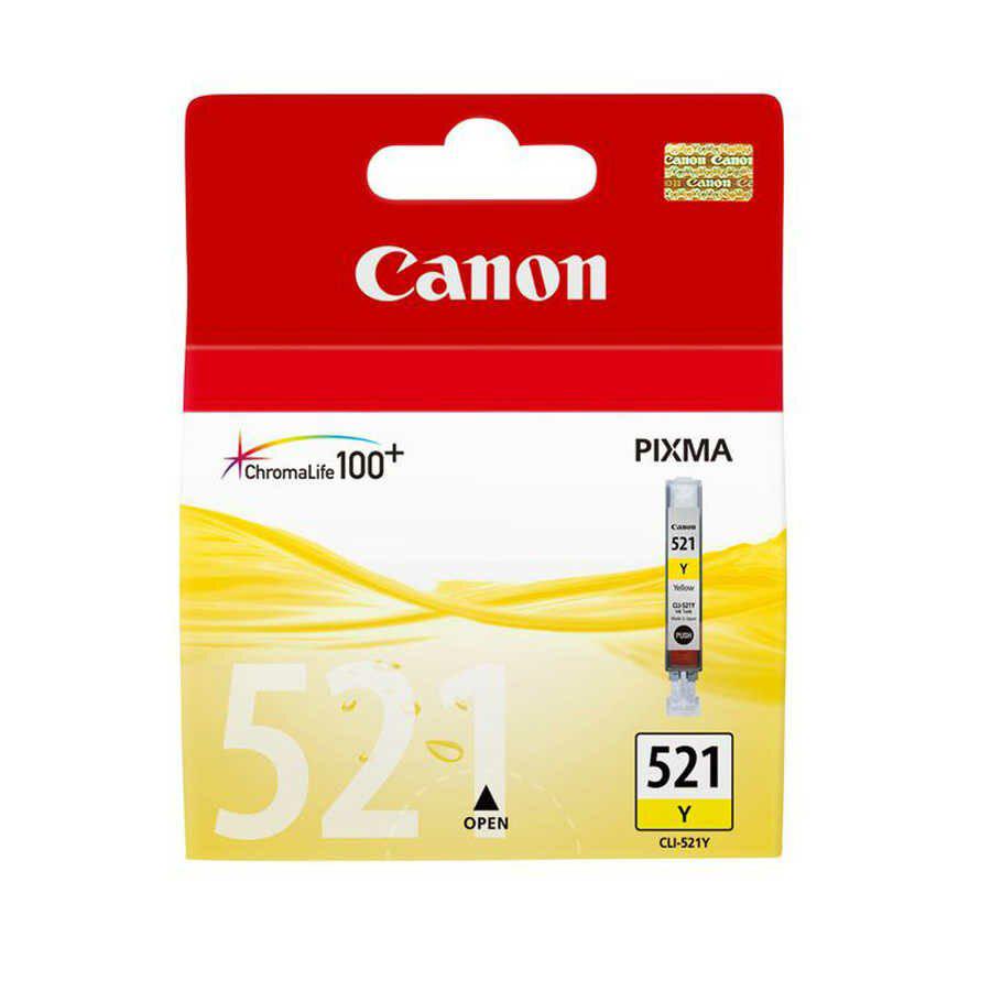 Canon CLI-521Y Orijinal Sarı Mürekkep Kartuş 2936B004
