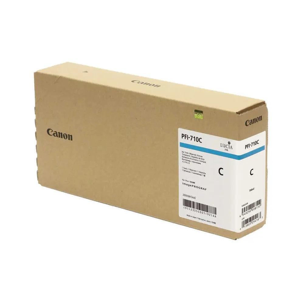 Canon 2355C001 PFI-710 C Orijinal Mavi Mürekkep Kartuş