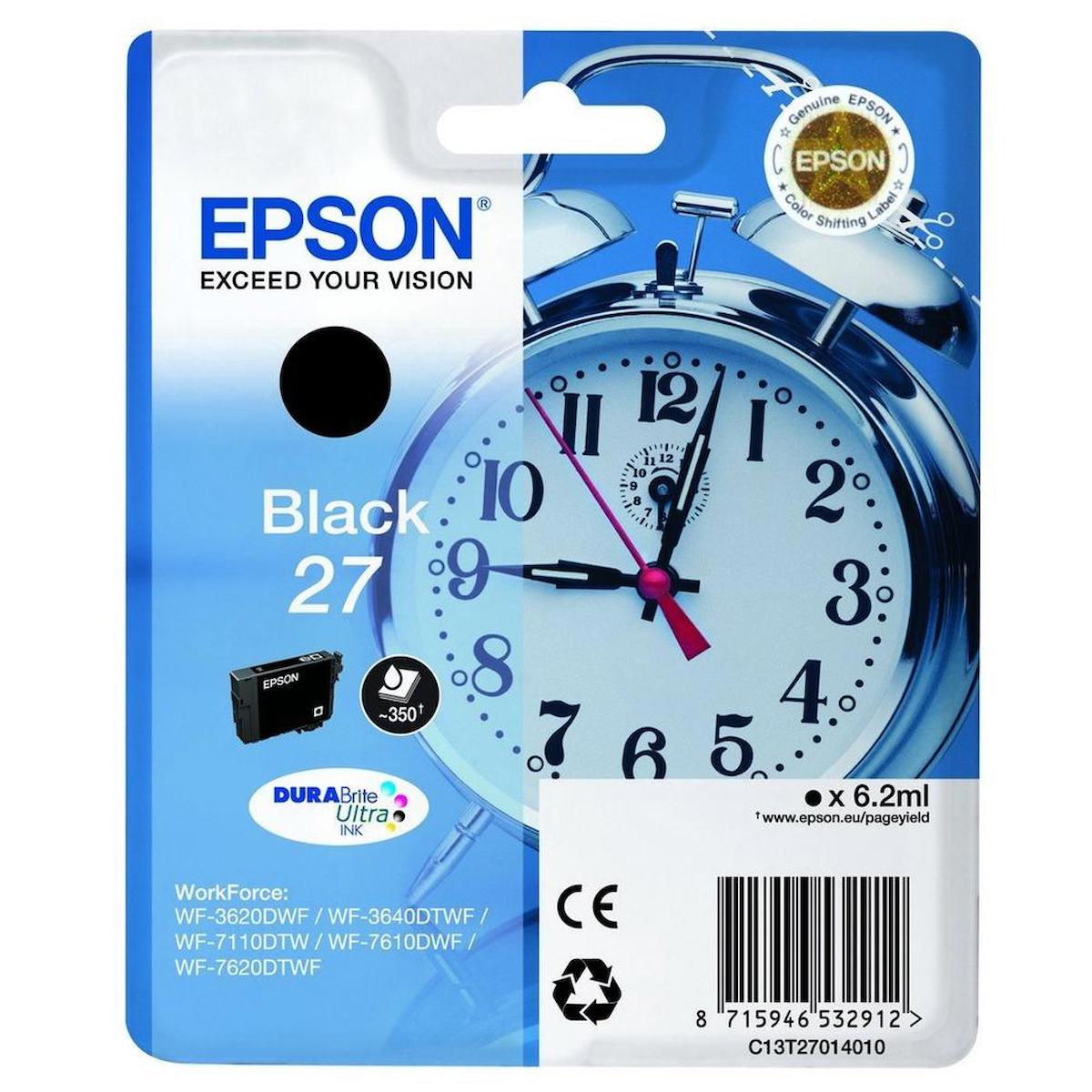 Epson 27-T2701-C13T27014020 Orijinal Siyah Mürekkep Kartuş