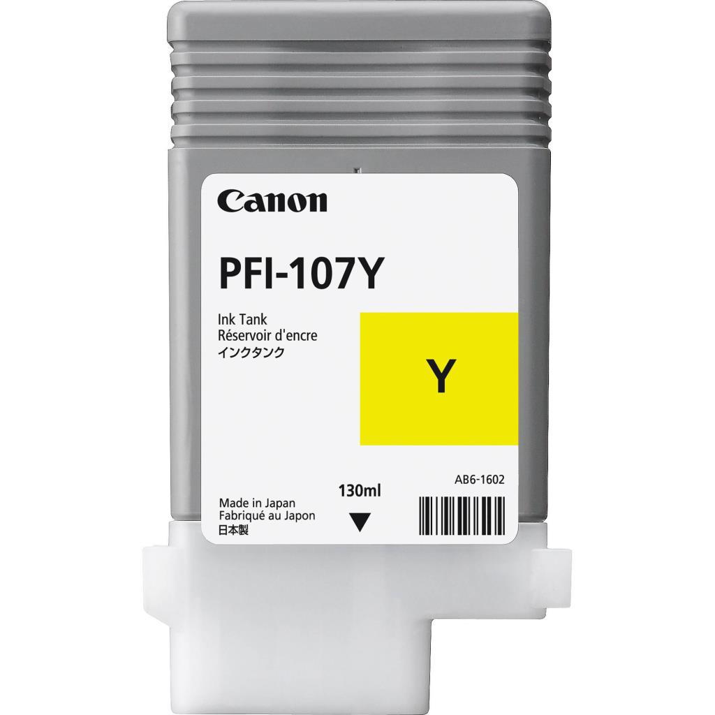 Canon 6708B001 PFI-107Y Orijinal Sarı Mürekkep Kartuş
