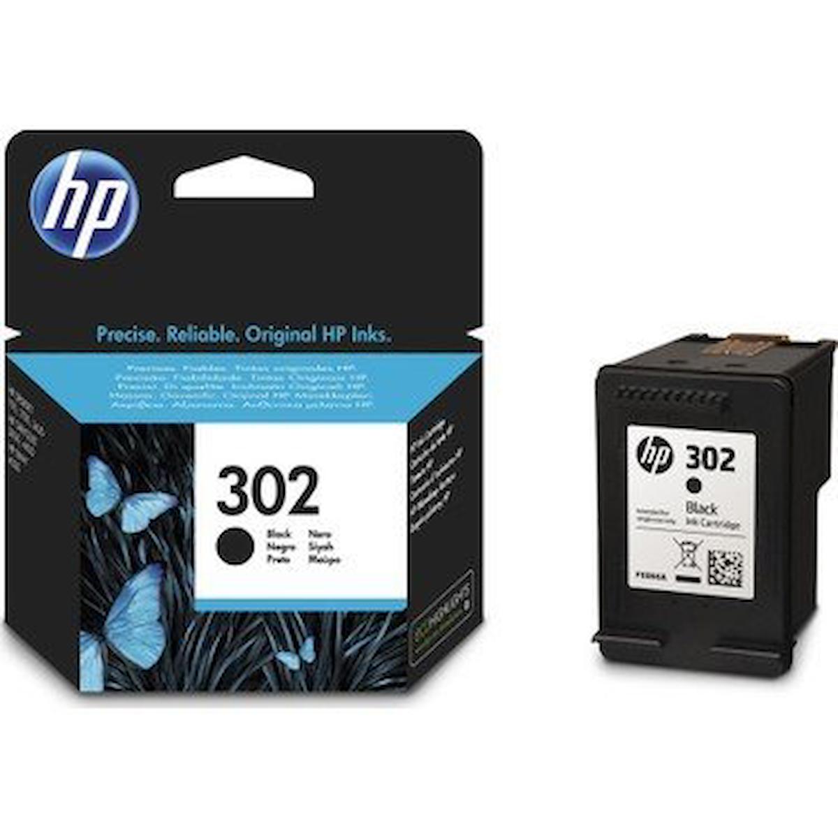 HP 302-F6U66AE Orijinal Siyah Mürekkep Kartuş