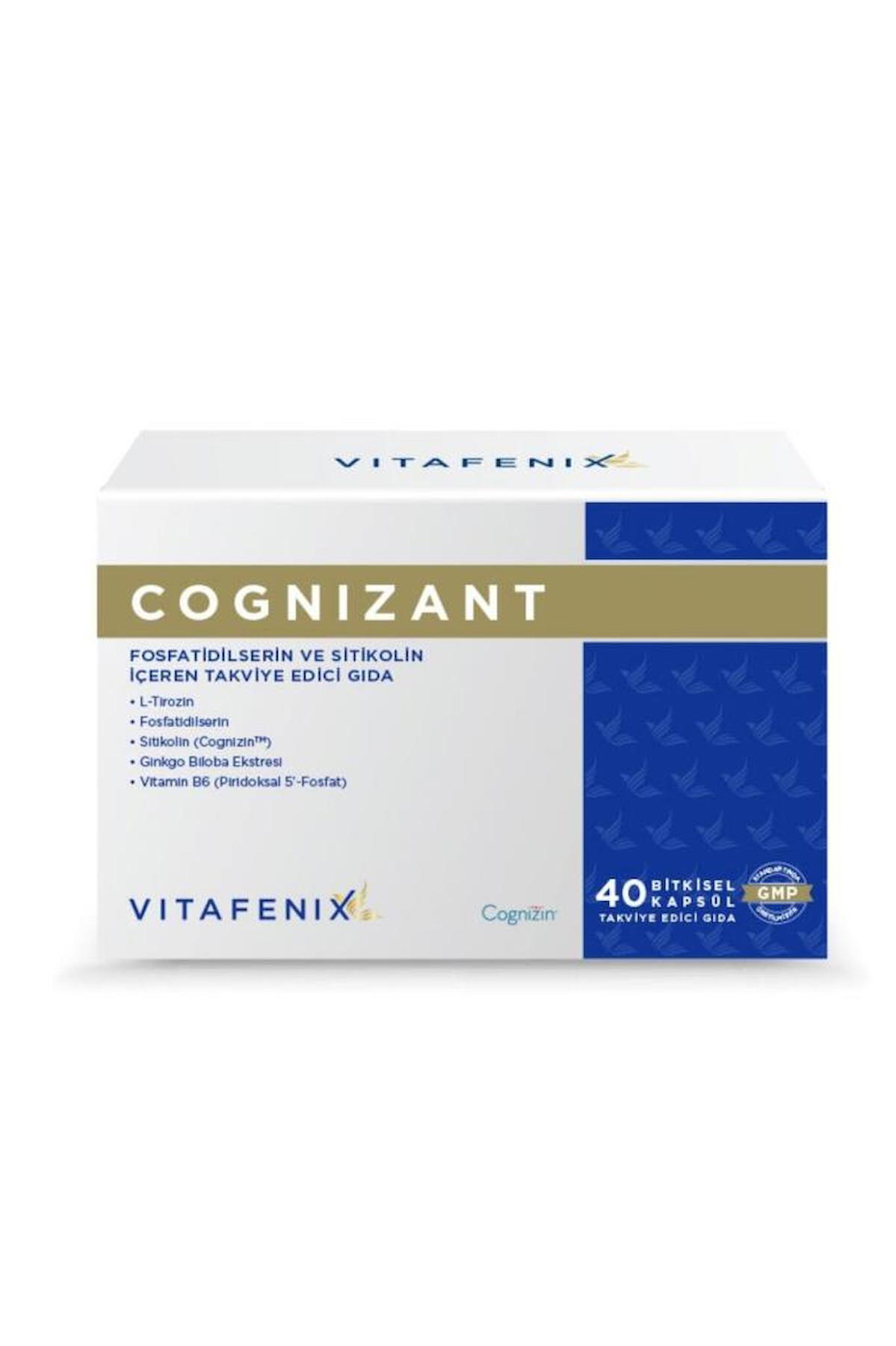 Vitafenix Cognizant Aromasız Unisex Vitamin 40 Kapsül