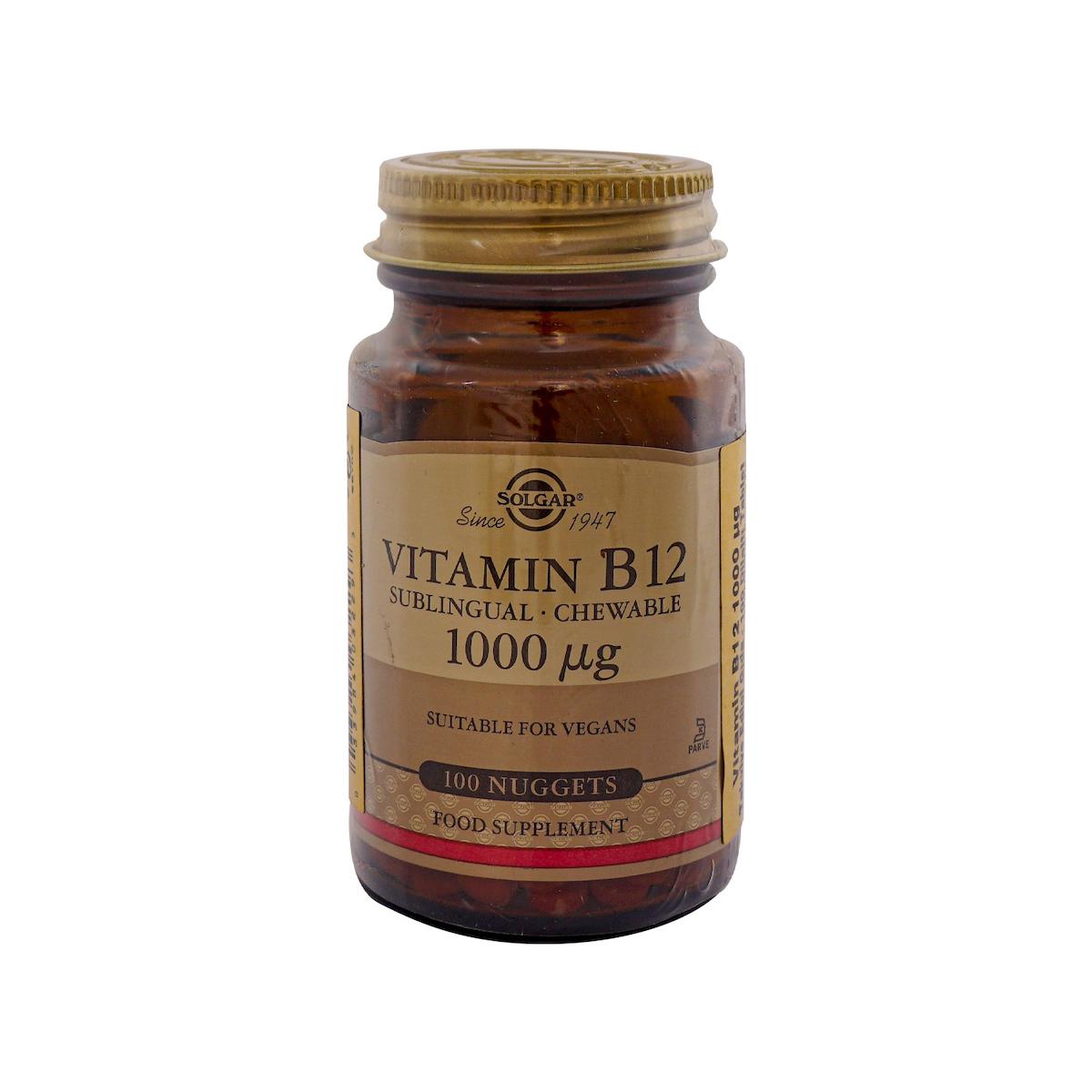 Solgar B12 Aromasız Unisex Vitamin 100 Kapsül