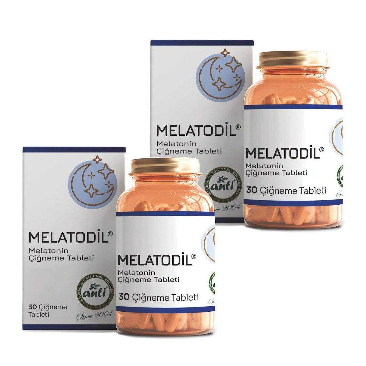 Anti Melatodil Sade Unisex Vitamin 2x30 Tablet