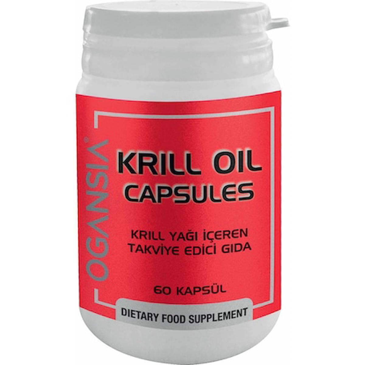 Ogansia Krill Yağı Sade Unisex Vitamin 60 Kapsül