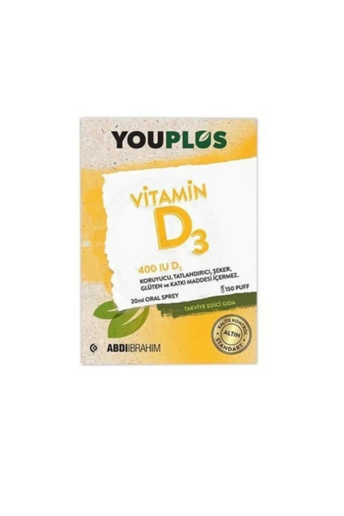 Youplus Vitamin D3 Sade Unisex 20 ml