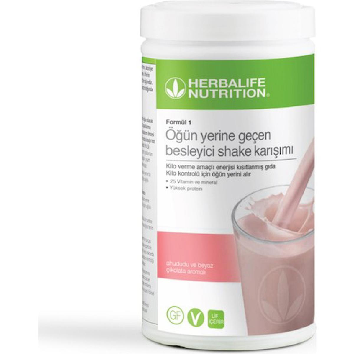 Herbalife Ahududu-Beyaz Çikolata Unisex Vitamin 550 gr