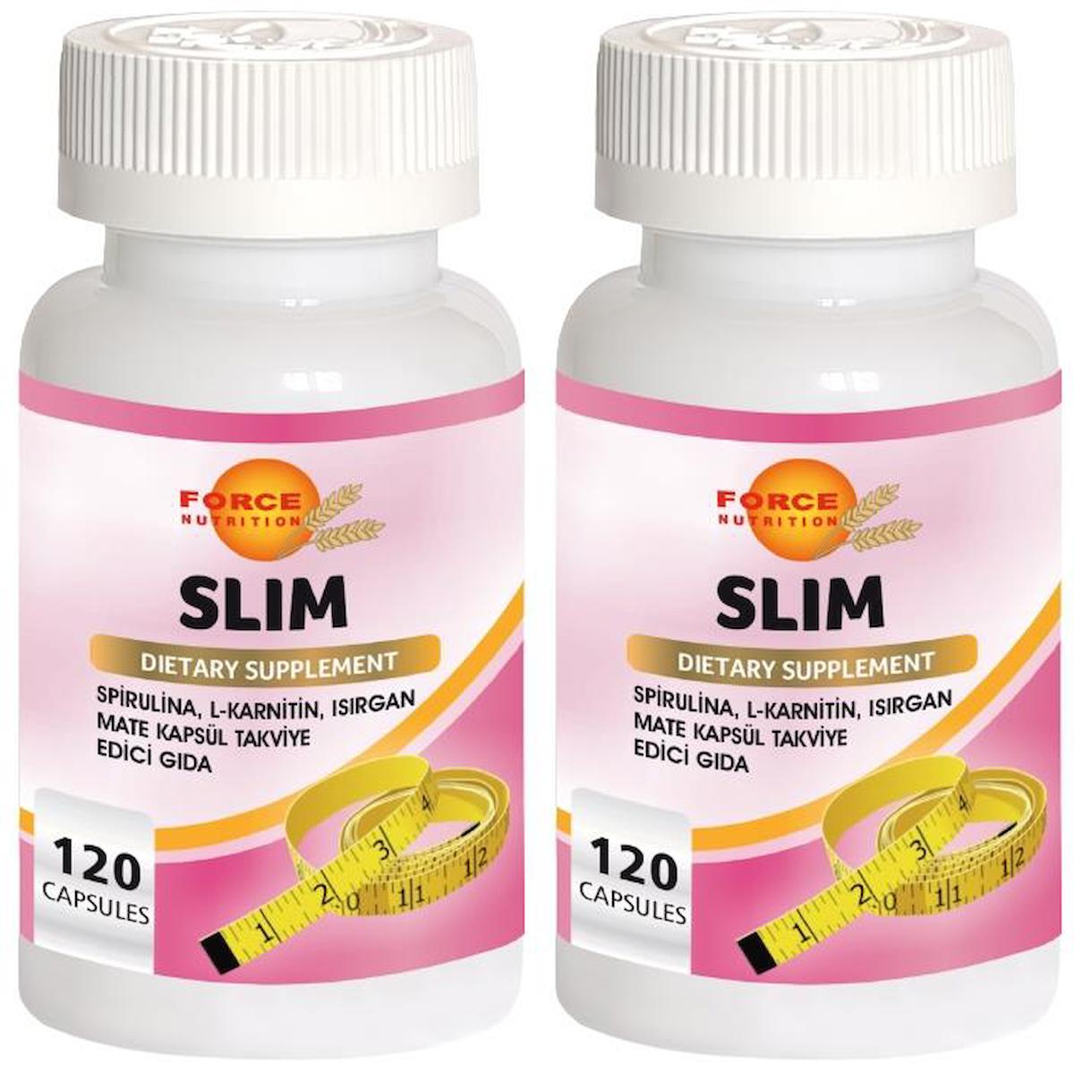 Force Nutrition Slim Aromasız Unisex Vitamin 2x120 Kapsül