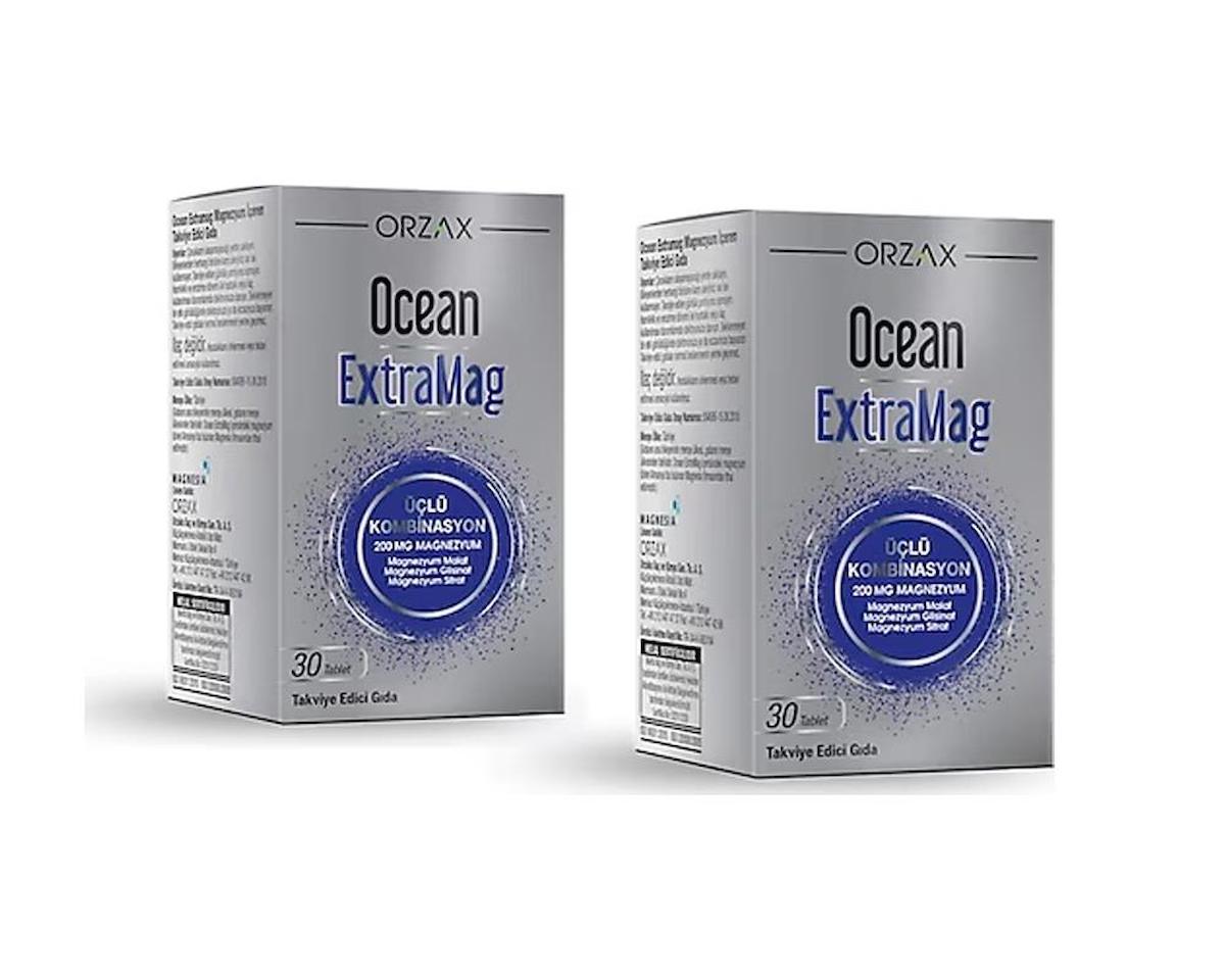 Ocean Extramag Aromasız Unisex Vitamin 2x30 Tablet