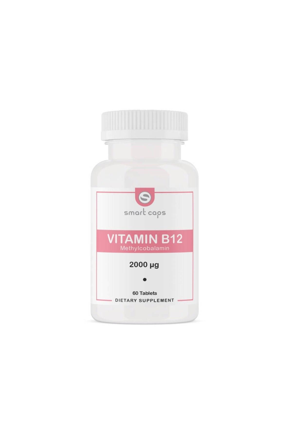 Smartcaps B12 Aromasız Unisex Vitamin 60 Tablet