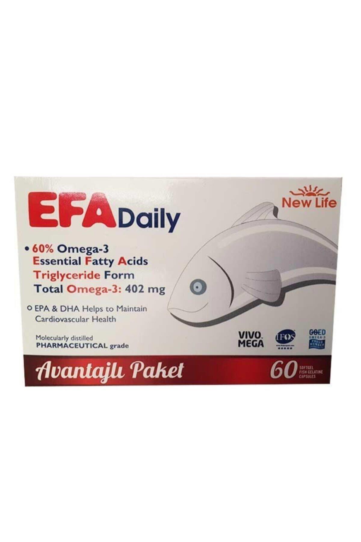 Newlife Efa Daily Sade Unisex Vitamin 60 Kapsül