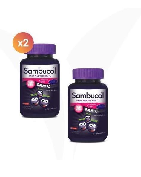 Sambucol Çinko Aromalı Çocuk Vitamin 2x60 Tablet