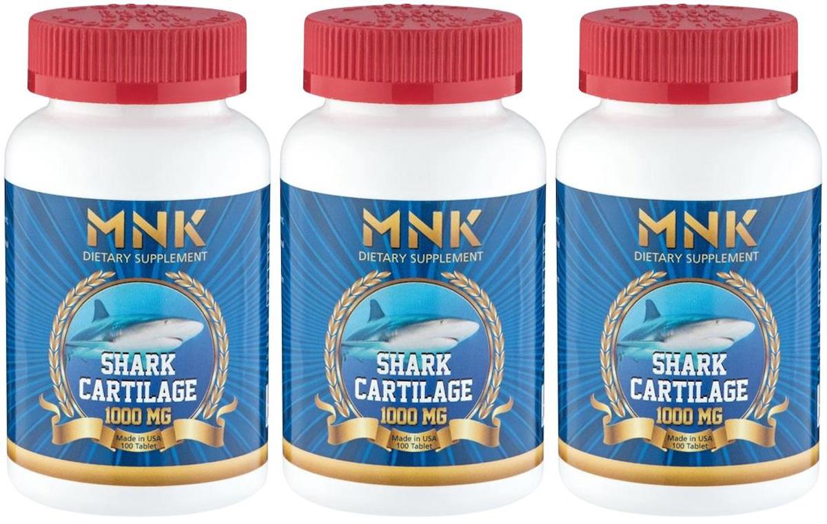 Mnk Cartilage Aromasız Unisex Vitamin 3x100 Tablet