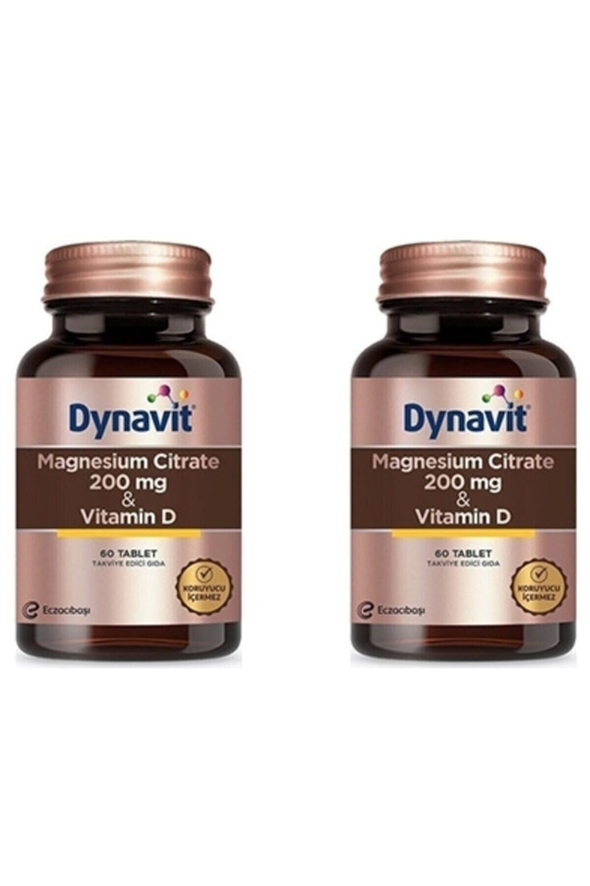 Dynavit Magnezyum Citrate Sade Unisex Vitamin 2x60 Tablet