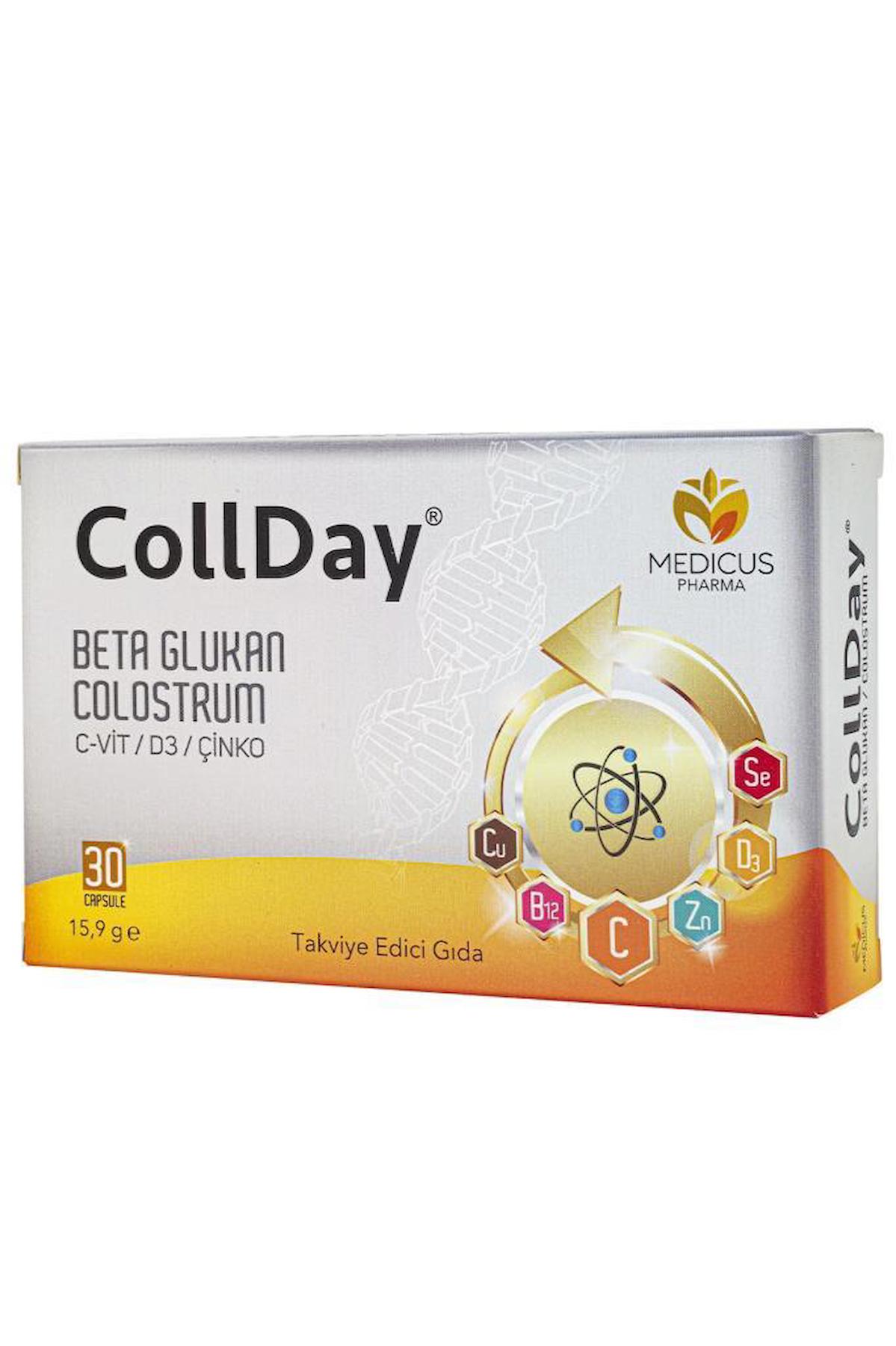 Collday Beta Glukan Colostrum Aromalı Unisex Vitamin 30 Tablet