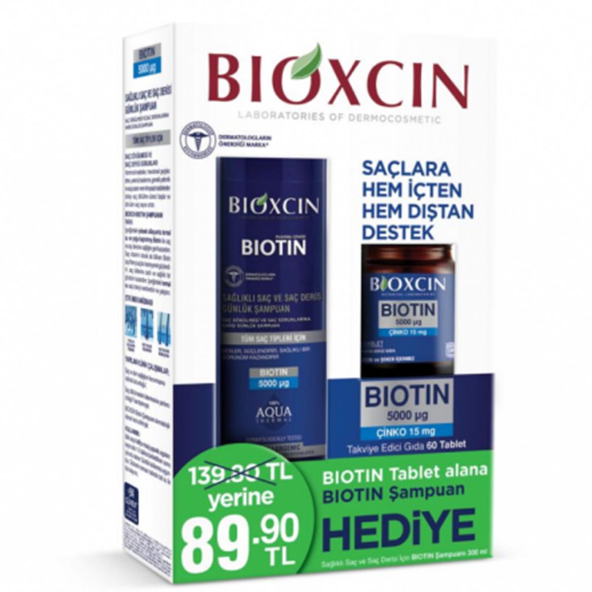 Bıoxcın Biotin Sade Kadın Vitamin 60 Tablet