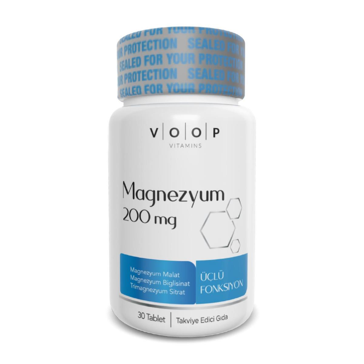 Voop Magenzyum Sade Unisex Vitamin 30 Tablet