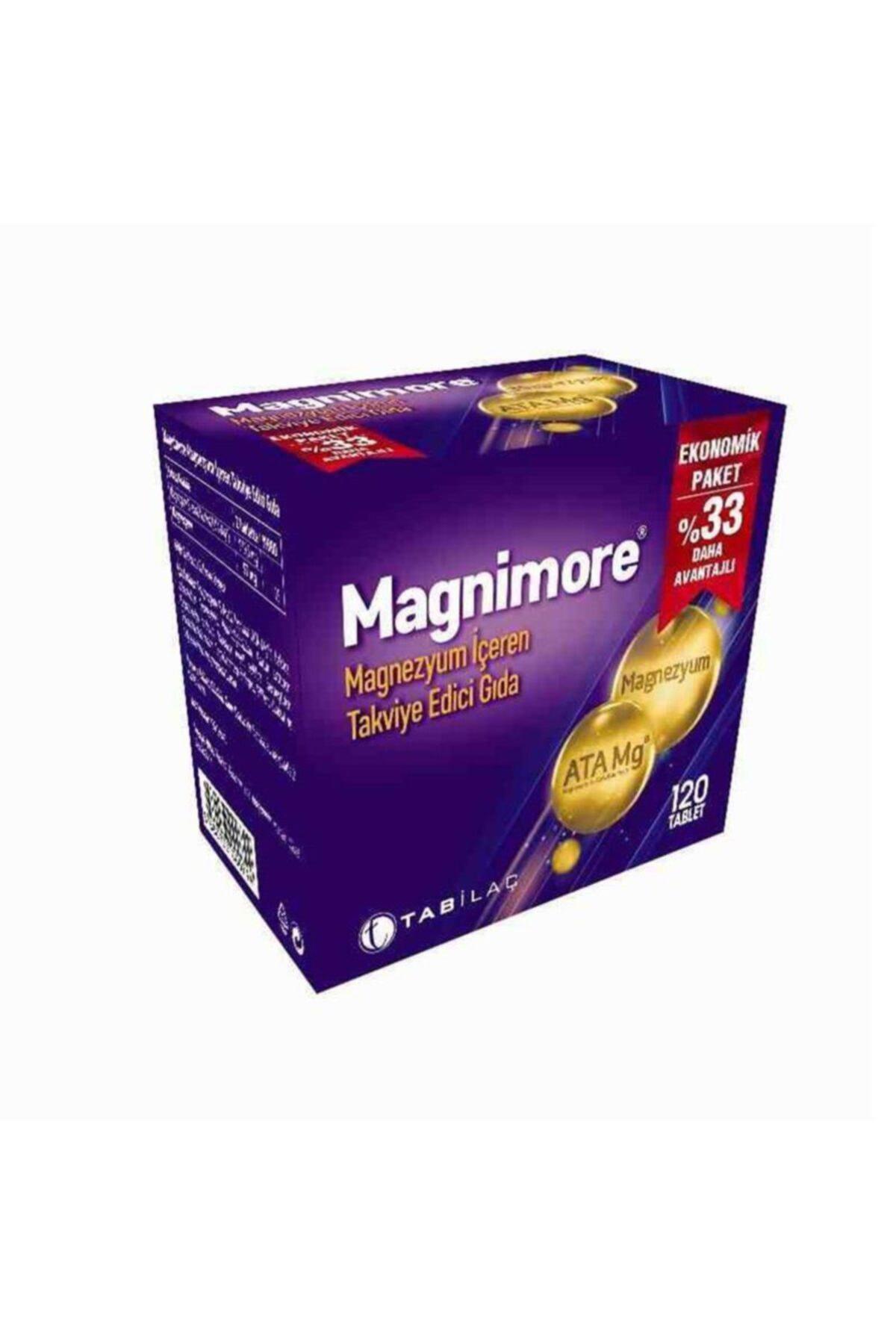 Magnimore Magnezyum Aromasız Unisex Vitamin 120 Tablet