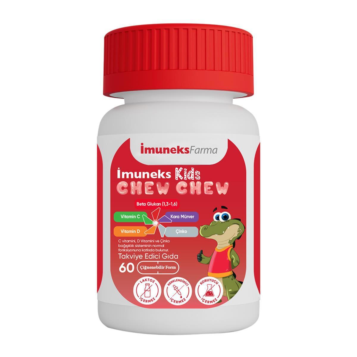 Imuneks Aromasız Unisex Vitamin 60 Tablet