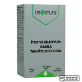 Venatura Selenyum Aromasız Unisex Vitamin 25 ml