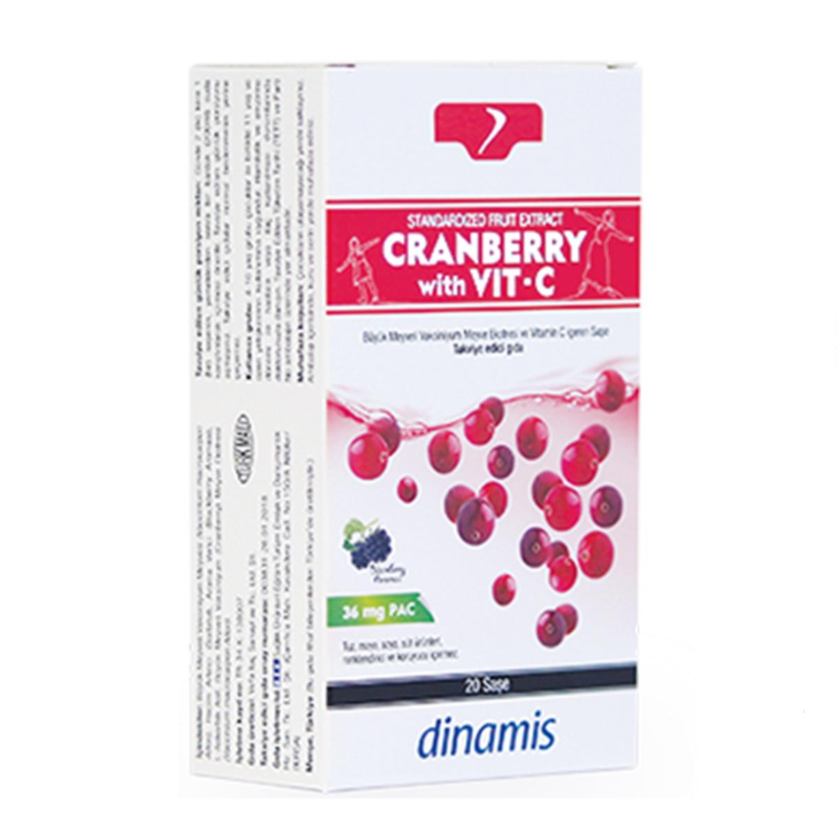 Dinamis C Vitamini Aromalı 20 Tablet